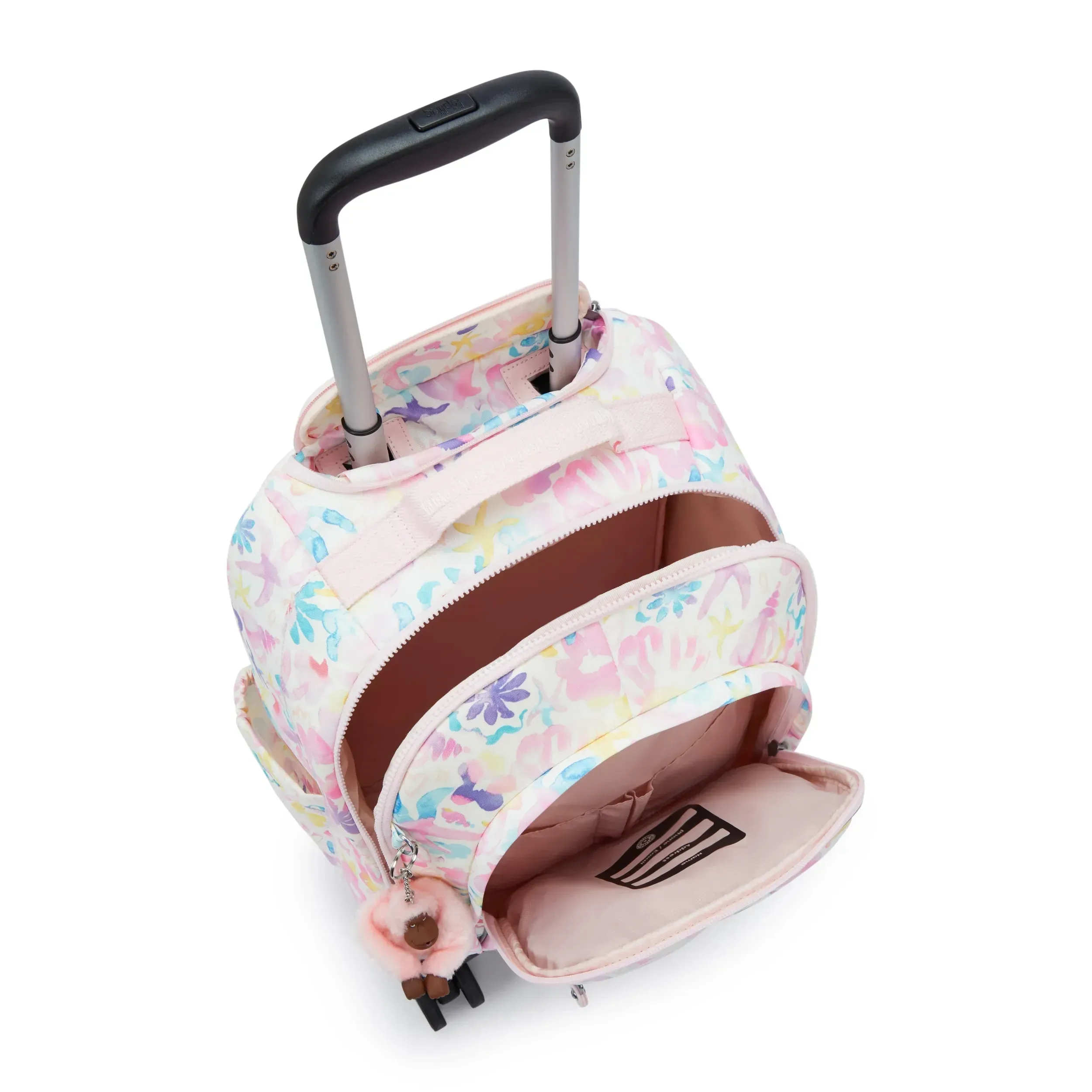 New Zea Printed 15" Laptop Rolling Backpack