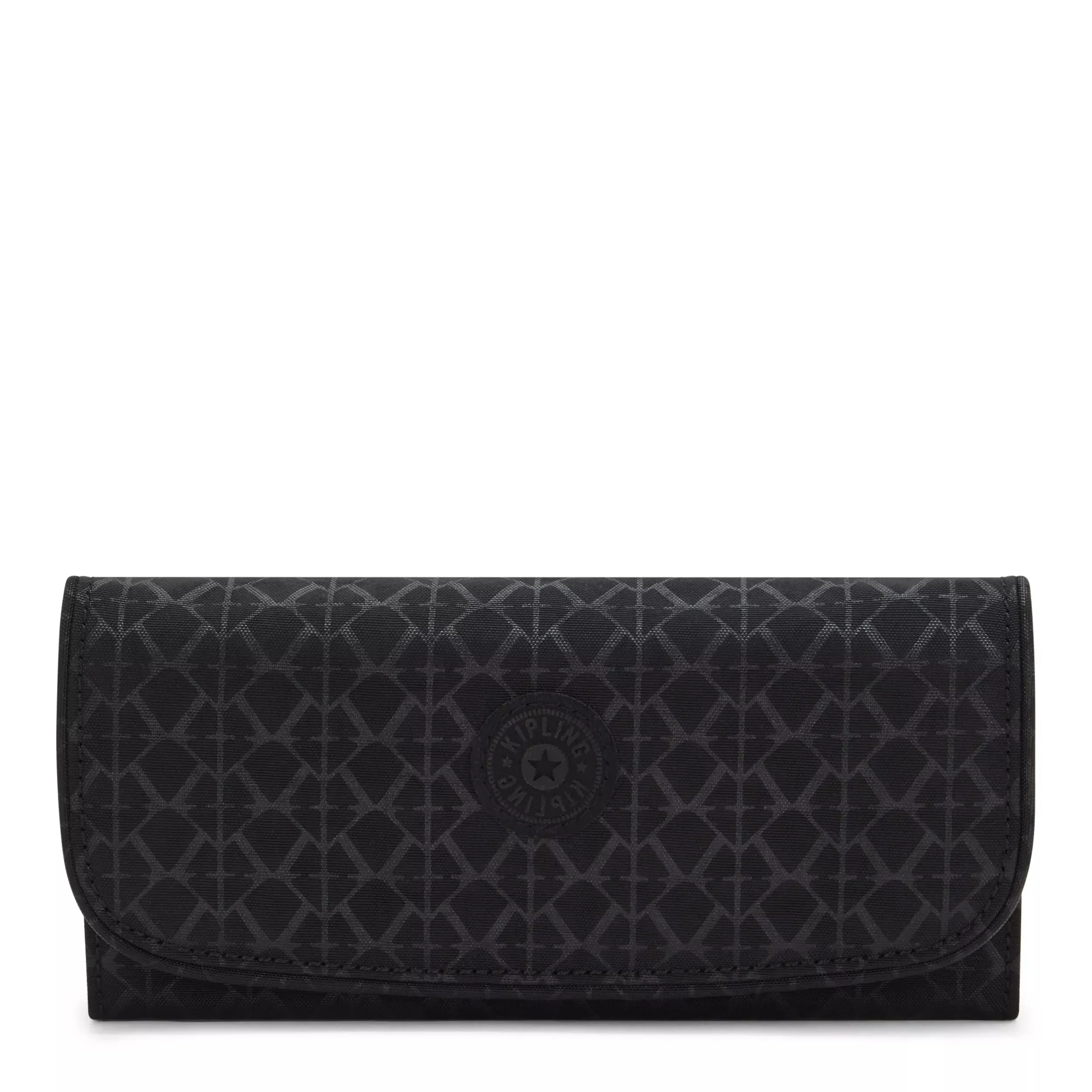 Money Land Printed Snap Wallet
