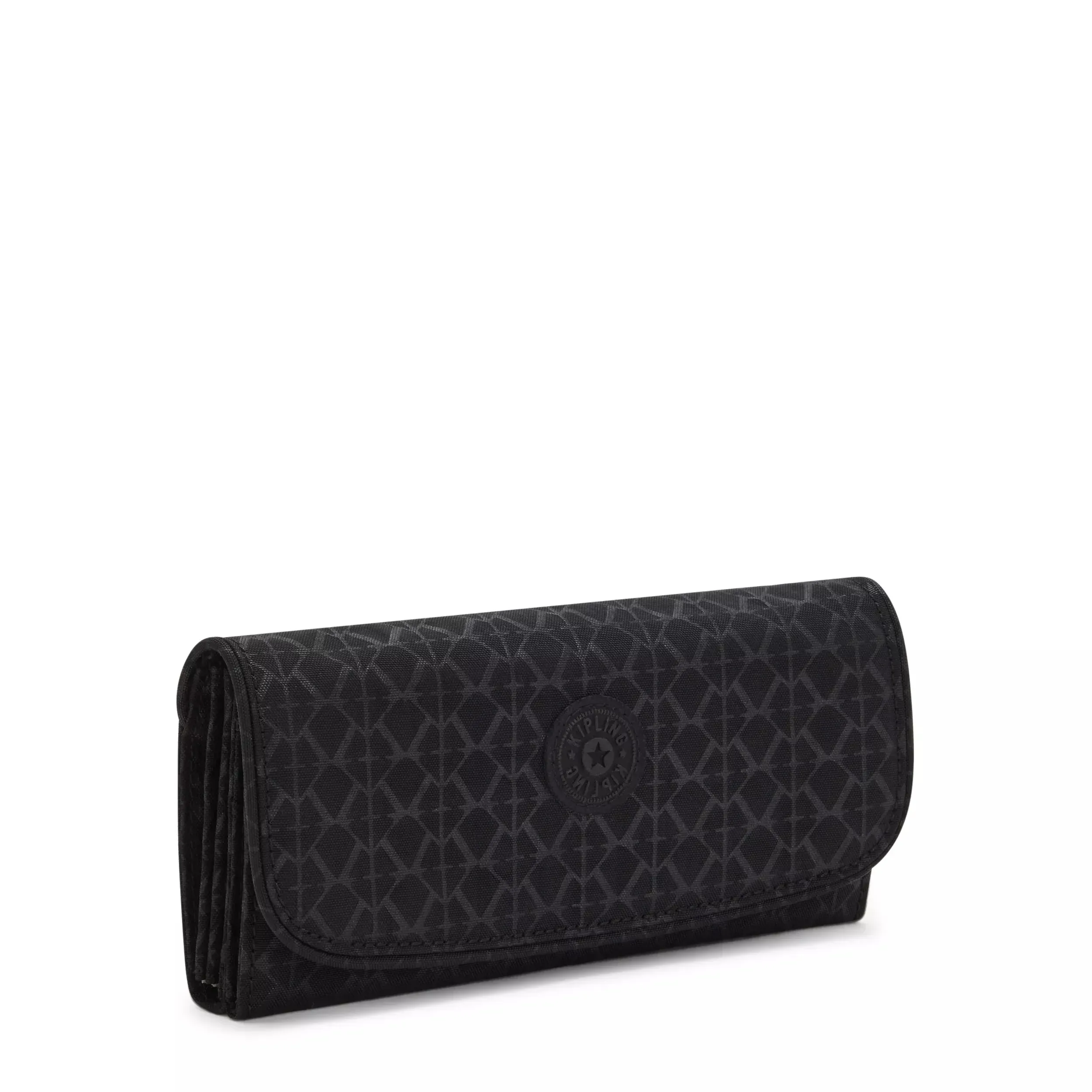 Money Land Printed Snap Wallet
