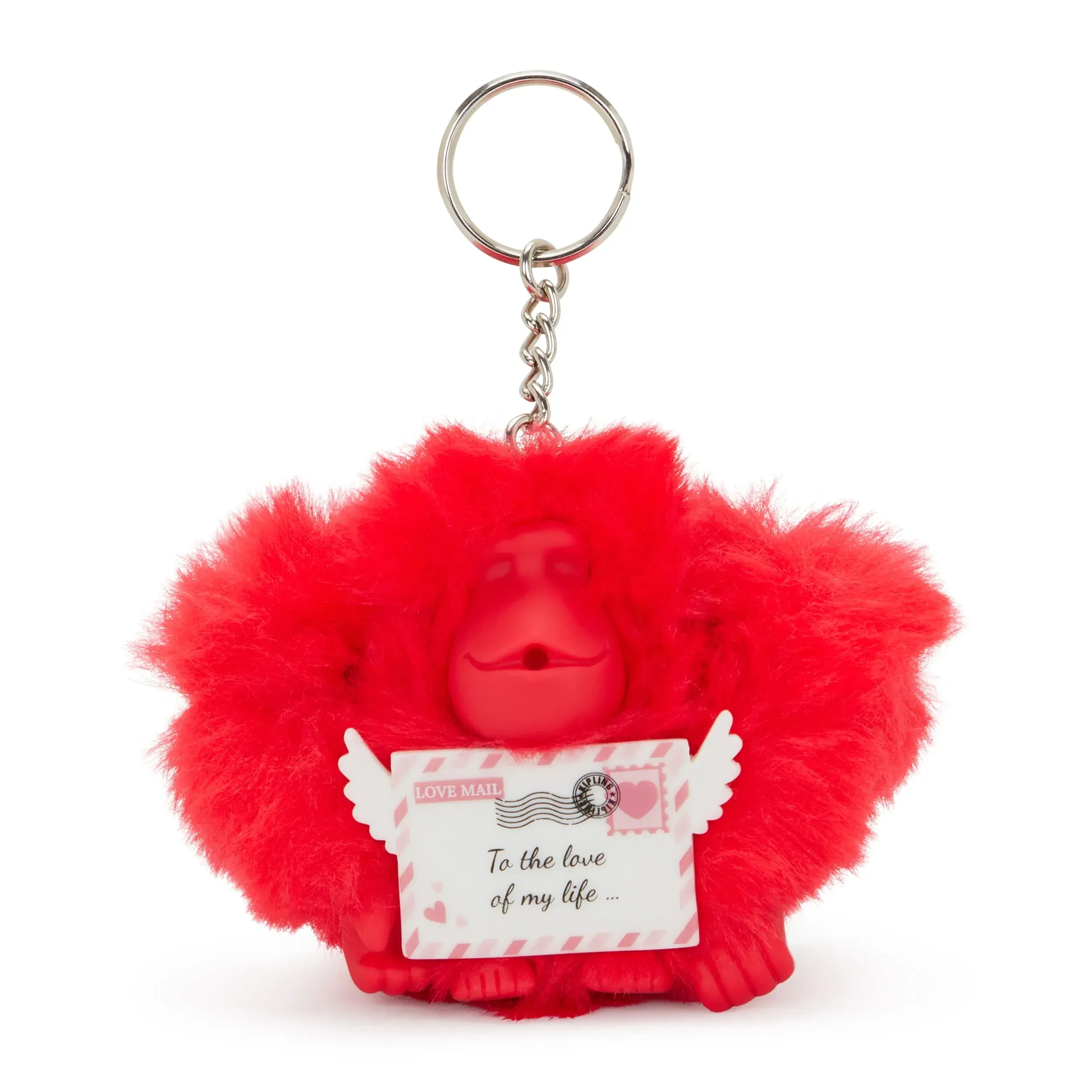Valentine Letter Monkey Keychain