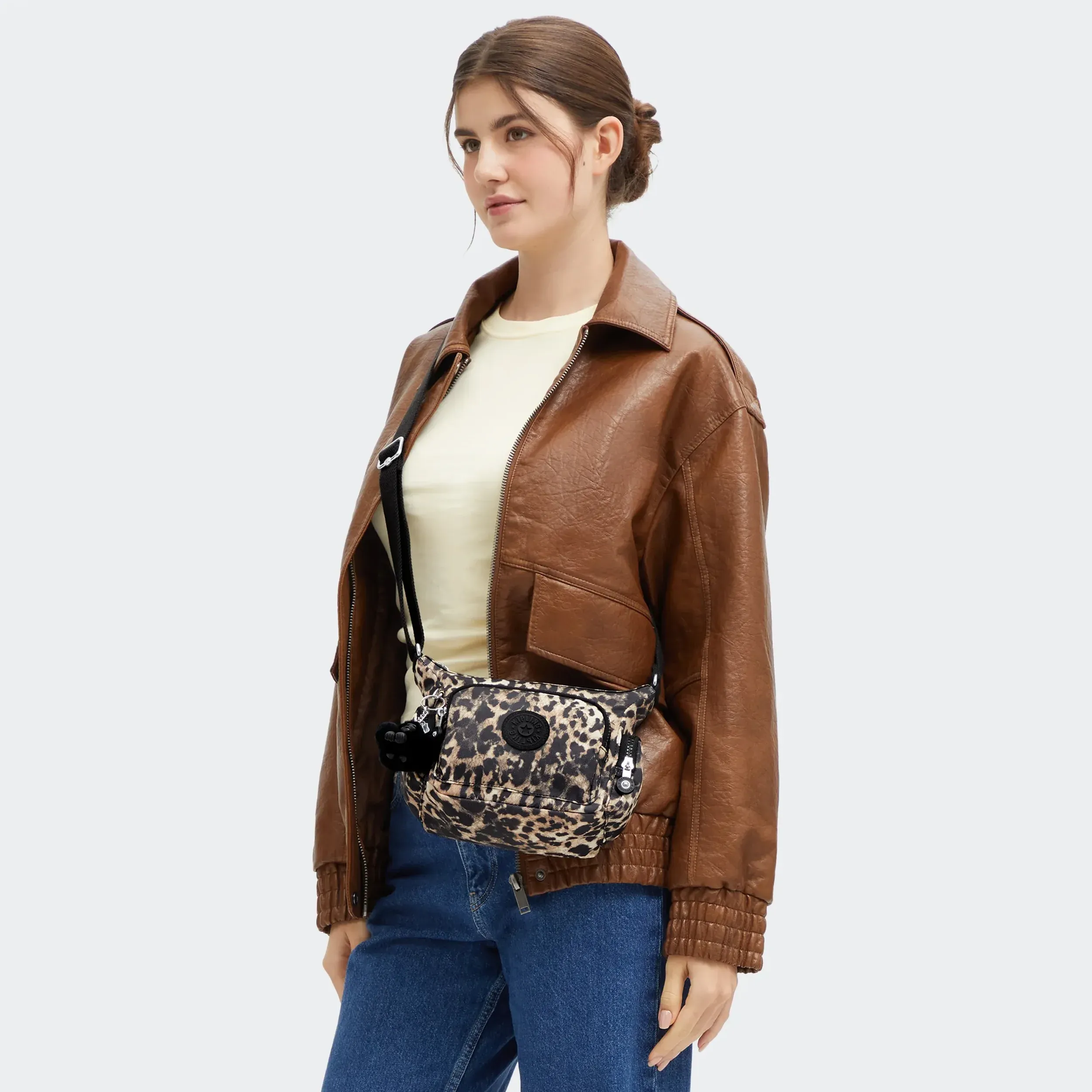 Gabbie Mini Printed Crossbody Bag