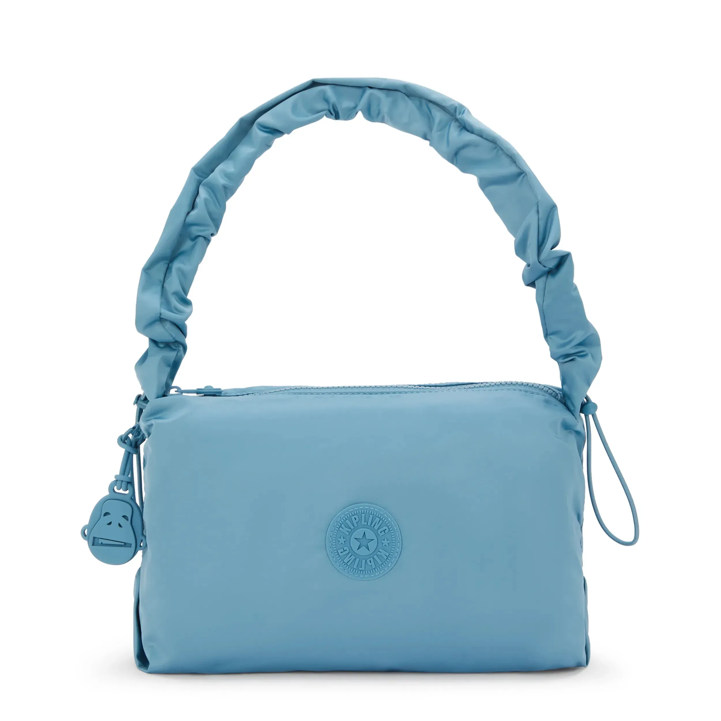 Eleni Medium Smooth Satin Shoulder Bag