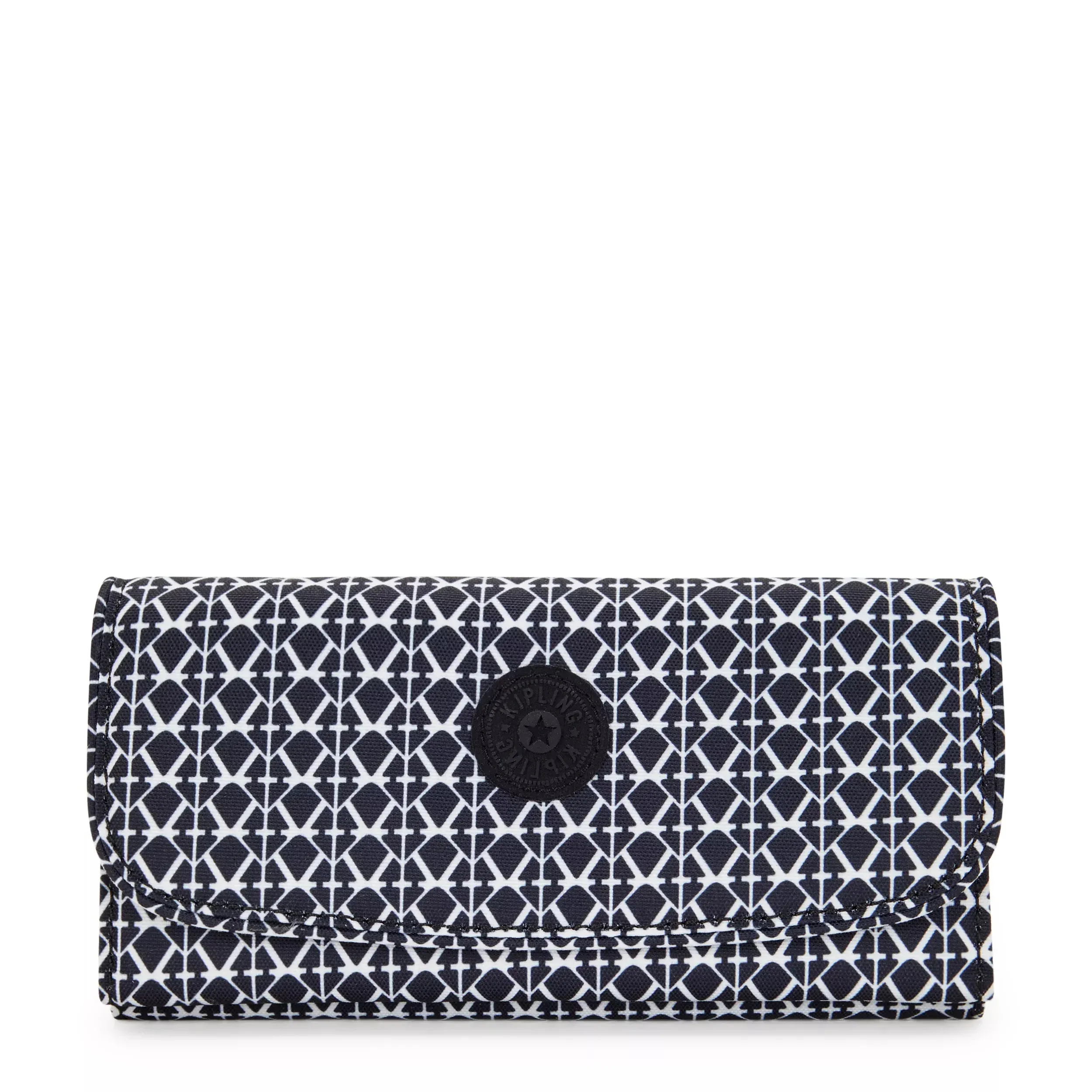 Money Land Printed Snap Wallet